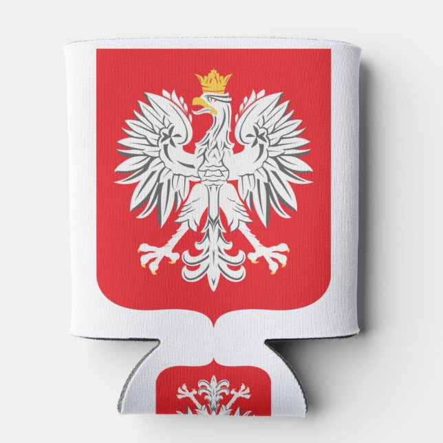 Polish-Eagle Can Cooler (Back)