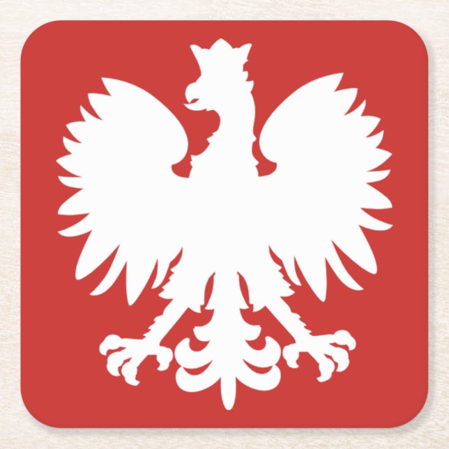 Polish Eagle Coaster (Front)