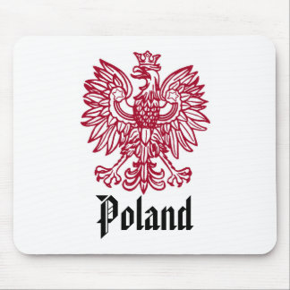 POLISH EAGLE CREST MOUSE PAD