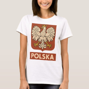 Polish Eagle Emblem Polska T-Shirt