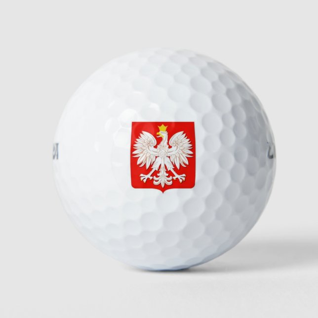 POLISH EAGLE GOLF BALLS (Front)