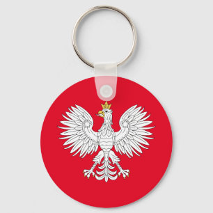 Polish Eagle Key Ring