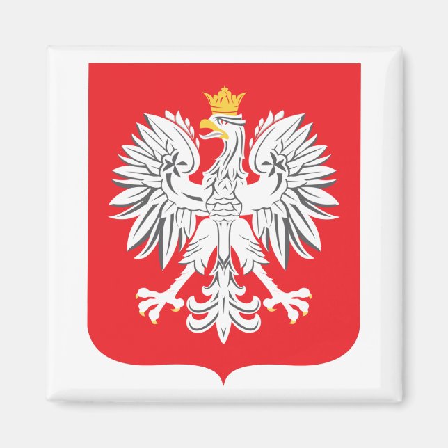 Polish-Eagle Magnet (Front)