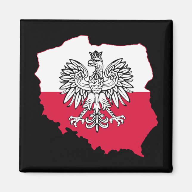 Polish Eagle Magnet (Front)