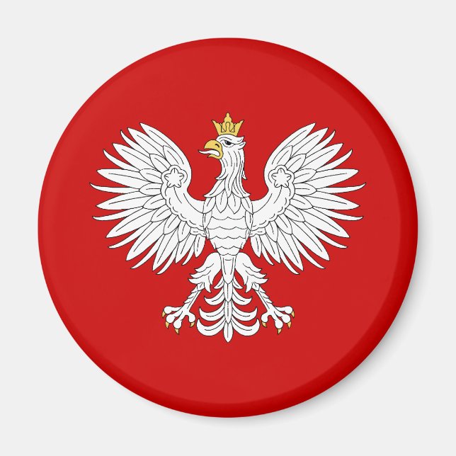 Polish Eagle Magnet (Front)