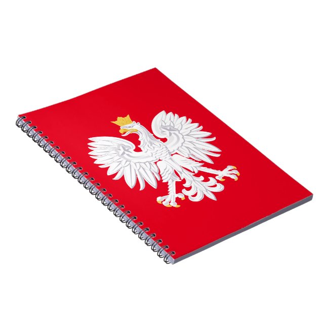 Polish Eagle Notebook (Right Side)