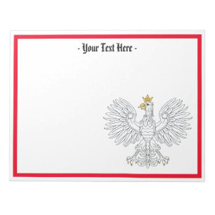 Polish Eagle Notepad