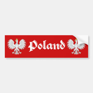 Polish Eagle Poland Bumper Sticker