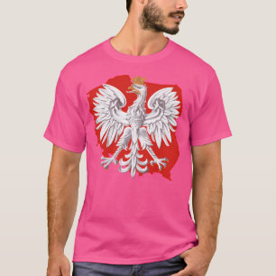Polish Eagle Poland Outline T-Shirt