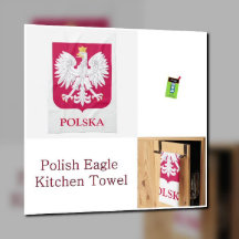 Polish Eagle 🦅 Polski Poland Red Crest