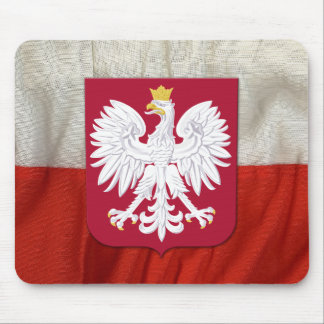 Polish Eagle Red Shield Mouse Mat