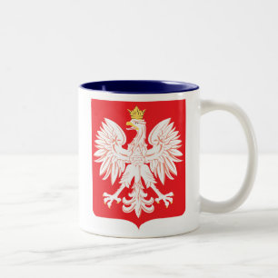 Polish Eagle Red Shield Mug