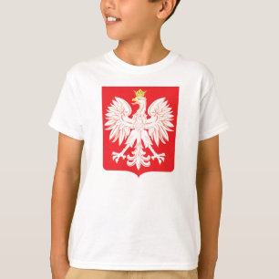Polish Eagle Red Shield T-Shirt