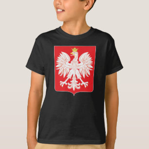 Polish Eagle Red Shield T-Shirt