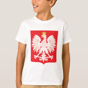 Polish Eagle Red Shield T-Shirt