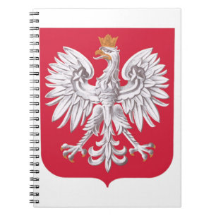 Polish Eagle Shield Notebook
