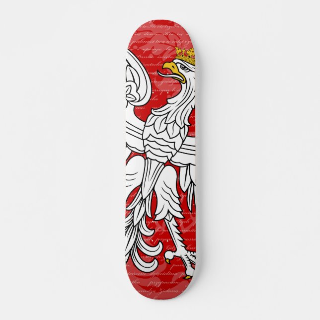 Polish Eagle Skateboard Deck (Front)