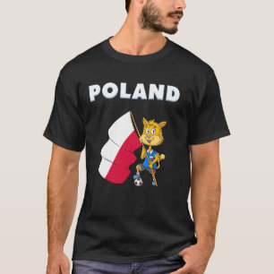 Polish Fan Poland Cat T-Shirt