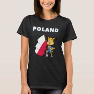 Polish Fan Poland Cat T-Shirt
