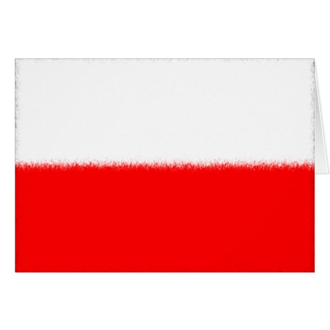 Polish Flag (Front Horizontal)