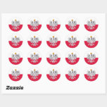 Polish flag & Eagle, Poland fashion sticker/sports Classic Round Sticker<br><div class="desc">STICKERS (Round): Poland & Eagle,  Polish Flag - love my country,  travel,  holiday,  letter seals,  national patriots / sports fans</div>