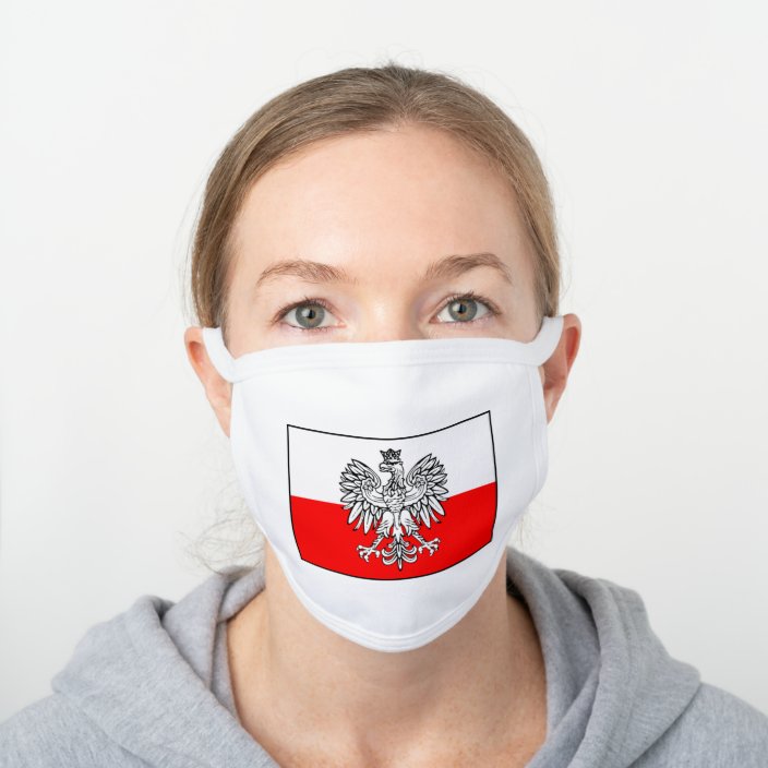Polish Flag Face Mask Zazzle.co.uk