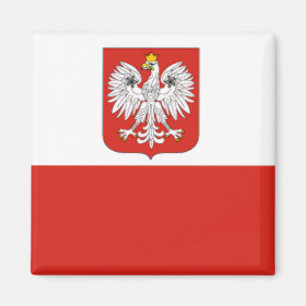 Polish Flag Magnet