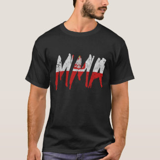 Polish Flag MMA T-shirt