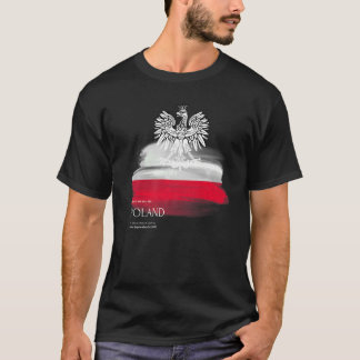 Polish flag patriotic Polska Souvenir Love Proud H T-Shirt