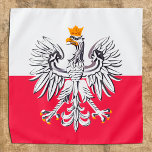 Polish Flag & Poland fashion bandanna /sport Polsk<br><div class="desc">BANDANAS: Polish Flag & Poland fashion fabric - love my country,  travel,  holiday,  national patriots / sports fans</div>