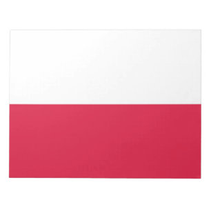 Polish Flag (Poland) Notepad