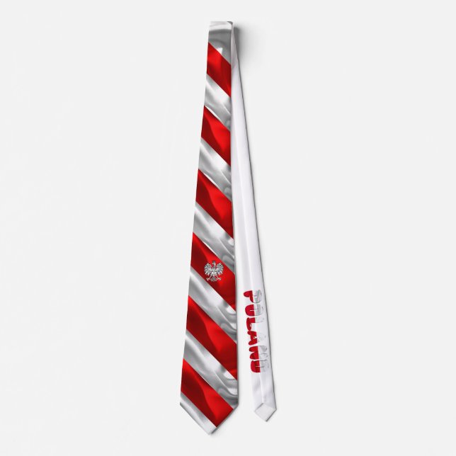 Polish flag tie (Front)