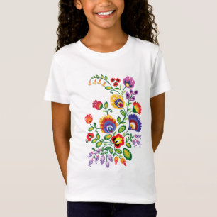 Polish Floral Tapestry: T-Shirt