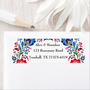 Polish Folk Art Polska Floral Wedding