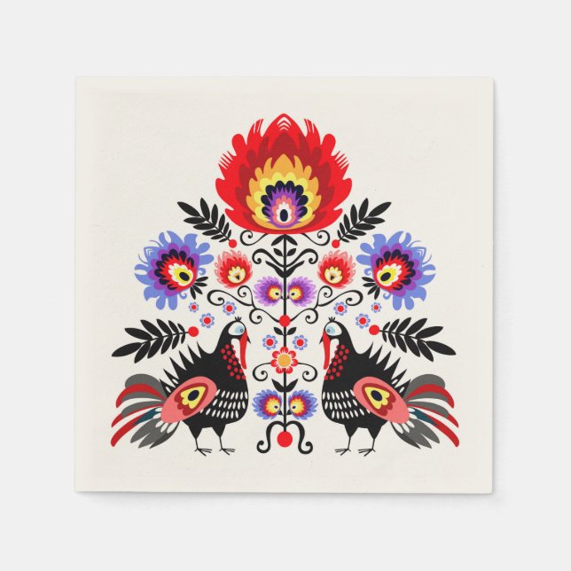 polish folk napkin (Front)