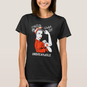 Polish Girl Unbreakable Heritage Poland Flag T-Shirt