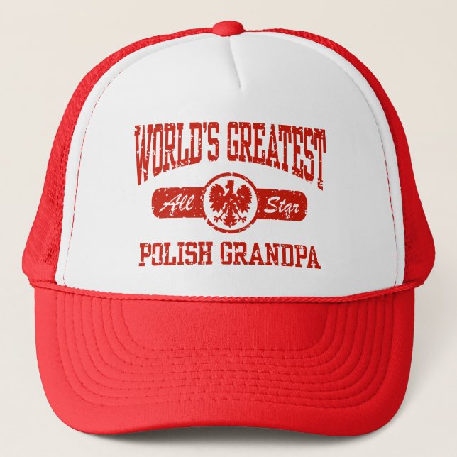 Polish Grandpa Trucker Hat (Front)