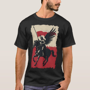 Polish Hussar Flag Warrior T-Shirt