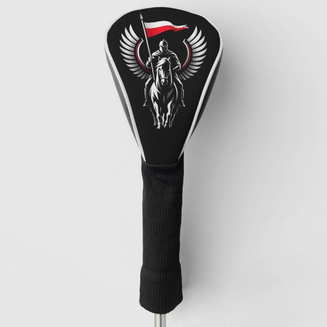Polish Hussar Golf Head Cover (Front)