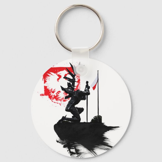 Polish Hussar Key Ring (Front)