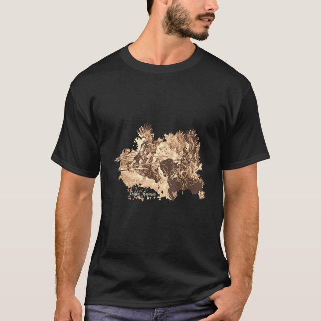 Polish Hussar Warrior Polska Husaria T-Shirt (Front)
