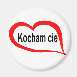Polish I love you Magnet