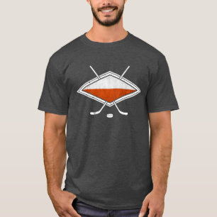 Polish Ice Hockey Flag Logo T-Shirt