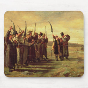 Polish Insurrectionists of the 1863 Rebellion (oil Mouse Mat
