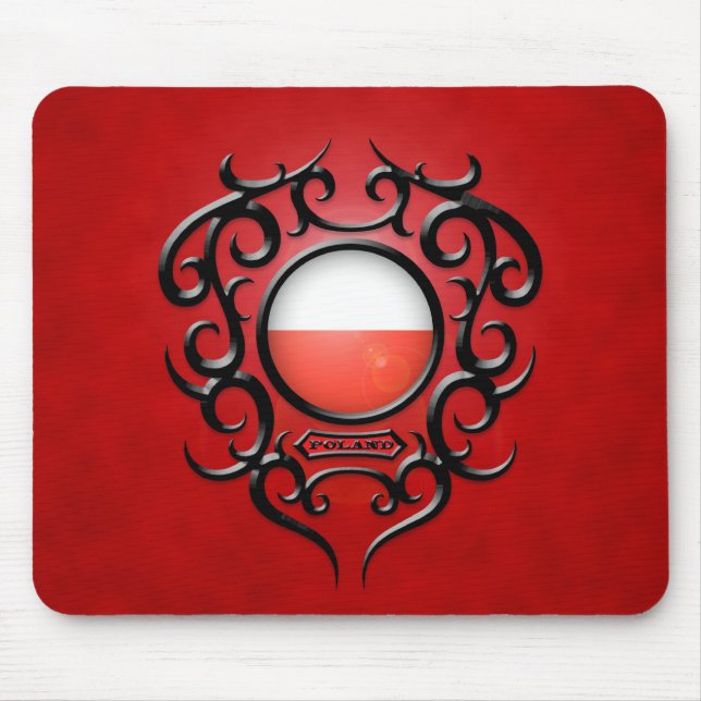 Polish Iron Tribal Mouse Mat (Front)