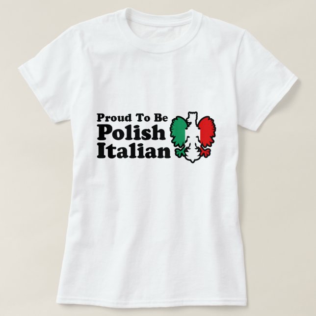 Polish Italian T-Shirt (Design Front)