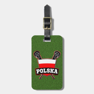 Polish Lacrosse Luggage Tag Template
