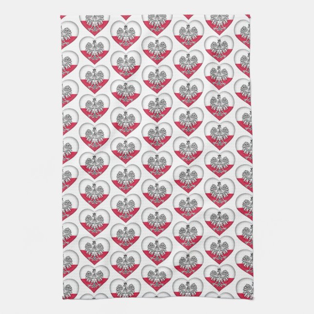 Polish Love Kitchen Towel (Vertical)