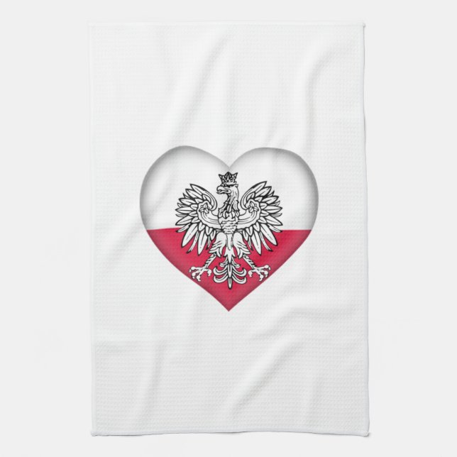 Polish Love Kitchen Towel (Vertical)