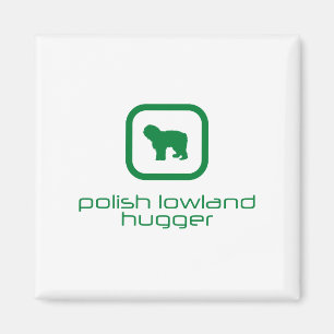 Polish Lowland Sheepdog Magnet